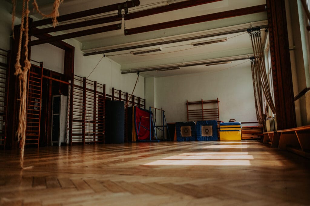 Salle d'éducation physique de l'ESND